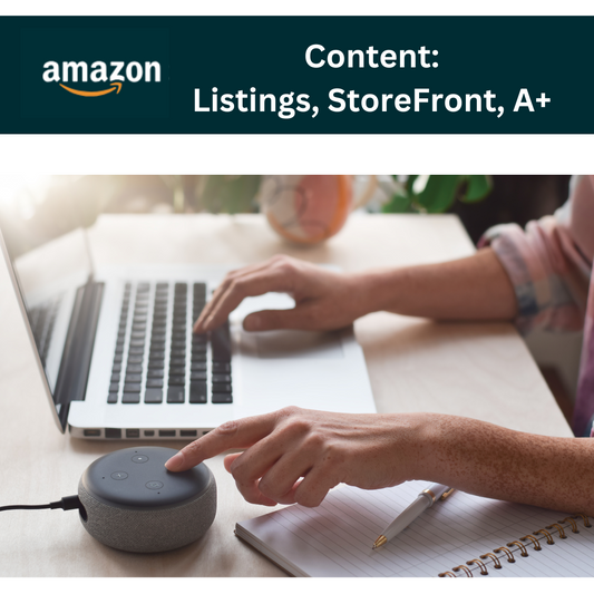 Amazon Creative Content Amazon Storefront Setup &amp; A+ Content: Establish a professional Amazon Storefront and elevate your brand with captivating A+ Content, i